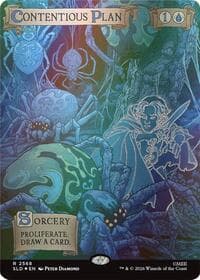 Contentious Plan (Out Of Sight Foil) from Secret Lair Drop Series