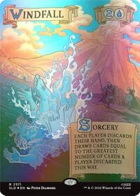 Windfall (2571) (Out Of Sight Foil) from Secret Lair Drop Series