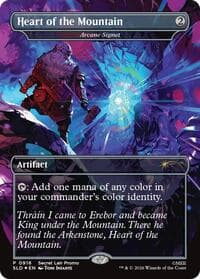 Heart of the Mountain - Arcane Signet from Secret Lair Drop Series