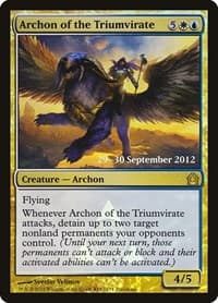 Archon of the Triumvirate from Prerelease Cards
