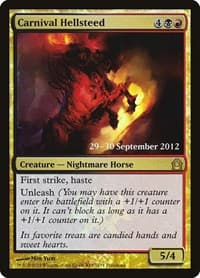 Carnival Hellsteed from Prerelease Cards