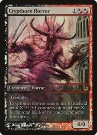Cryptborn Horror from Game Day & Store Championship Promos
