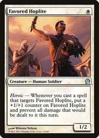 Favored Hoplite from Theros