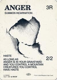 Anger (0054) from Secret Lair x MSCHF: The Zeta Set