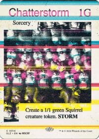 Chatterstorm (0314) from Secret Lair x MSCHF: The Zeta Set