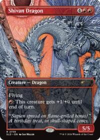 Shivan Dragon (2759) from Secret Lair Drop Series