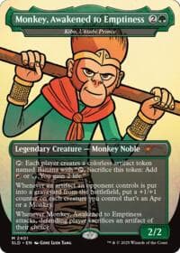 Monkey, Awakened to Emptiness - Kibo, Uktabi Prince from Secret Lair Drop Series