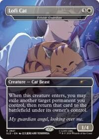 Lofi Cat - Felidar Guardian from Secret Lair Drop Series