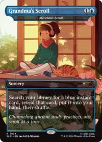 Grandma's Scroll - Merchant Scroll from Secret Lair Drop Series