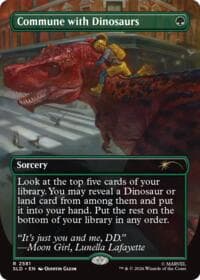 Commune with Dinosaurs from Secret Lair Drop Series