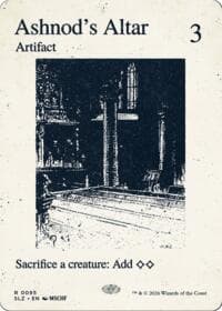 Ashnod's Altar (0095) from Secret Lair x MSCHF: The Zeta Set