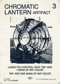 Chromatic Lantern (0096) from Secret Lair x MSCHF: The Zeta Set