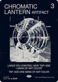 Chromatic Lantern (0217) from Secret Lair x MSCHF: The Zeta Set