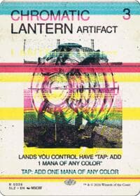 Chromatic Lantern (0338) from Secret Lair x MSCHF: The Zeta Set