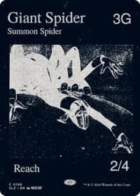 Giant Spider (0196) from Secret Lair x MSCHF: The Zeta Set