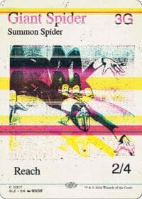 Giant Spider (0317) from Secret Lair x MSCHF: The Zeta Set