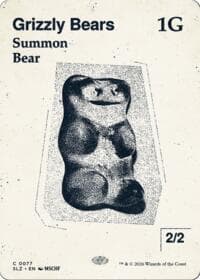 Grizzly Bears (0077) from Secret Lair x MSCHF: The Zeta Set