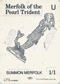 Merfolk of the Pearl Trident (0024) from Secret Lair x MSCHF: The Zeta Set