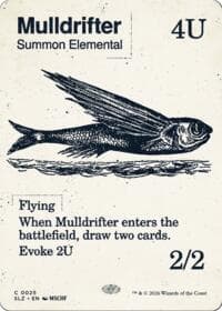 Mulldrifter (0025) from Secret Lair x MSCHF: The Zeta Set
