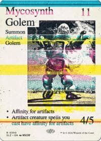 Mycosynth Golem (0350) from Secret Lair x MSCHF: The Zeta Set