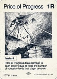 Price of Progress (0065) from Secret Lair x MSCHF: The Zeta Set