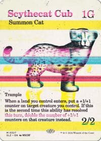 Scythecat Cub (0327) from Secret Lair x MSCHF: The Zeta Set