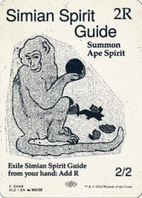 Simian Spirit Guide (0068) from Secret Lair x MSCHF: The Zeta Set