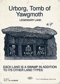 Urborg, Tomb of Yawgmoth (0121) from Secret Lair x MSCHF: The Zeta Set