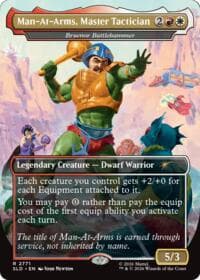 Man-At-Arms, Master Tactician - Bruenor Battlehammer from Secret Lair Drop Series