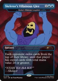 Skeletor's Villainous Glee - Tasha's Hideous Laughter from Secret Lair Drop Series