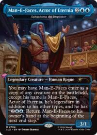 Man-E-Faces, Actor of Eternia - Sakashima the Impostor from Secret Lair Drop Series