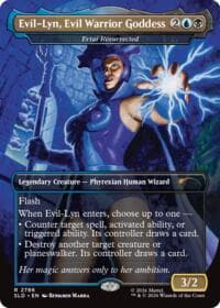 Evil-Lyn, Evil Warrior Goddess - Ertai Resurrected from Secret Lair Drop Series
