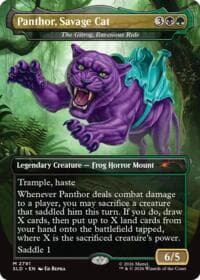 Panthor, Savage Cat - The Gitrog, Ravenous Ride from Secret Lair Drop Series