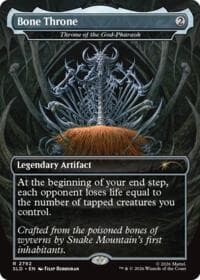 Bone Throne - Throne of the God-Pharaoh from Secret Lair Drop Series