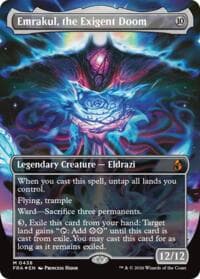 Emrakul, the Exigent Doom (Borderless) from Reality Fracture