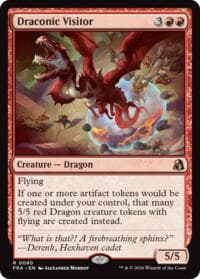 Draconic Visitor from Reality Fracture