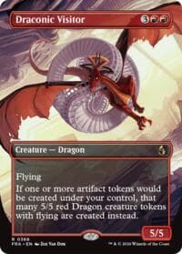 Draconic Visitor (Borderless) from Reality Fracture
