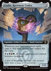 Codie, Ravenous Codex (Extended Art) from Reality Fracture