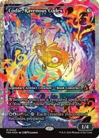 Codie, Ravenous Codex (Showcase) (Fracture Foil) from Reality Fracture