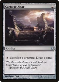 Carnage Altar from Commander 2013