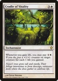 Cradle of Vitality from Commander 2013