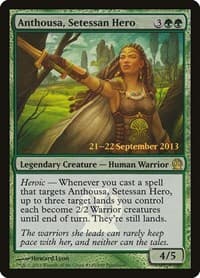Anthousa, Setessan Hero from Prerelease Cards