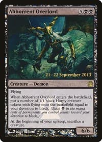 Abhorrent Overlord from Prerelease Cards