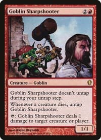 Goblin Sharpshooter from Commander 2013