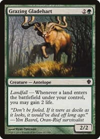 Grazing Gladehart from Commander 2013