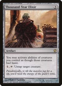 Thousand-Year Elixir from Commander 2013