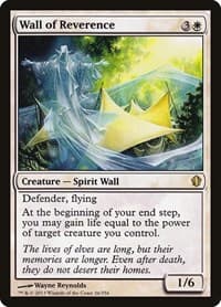 Wall of Reverence from Commander 2013