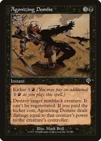 Agonizing Demise from Invasion