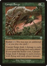 Canopy Surge from Invasion