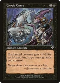 Exotic Curse from Invasion